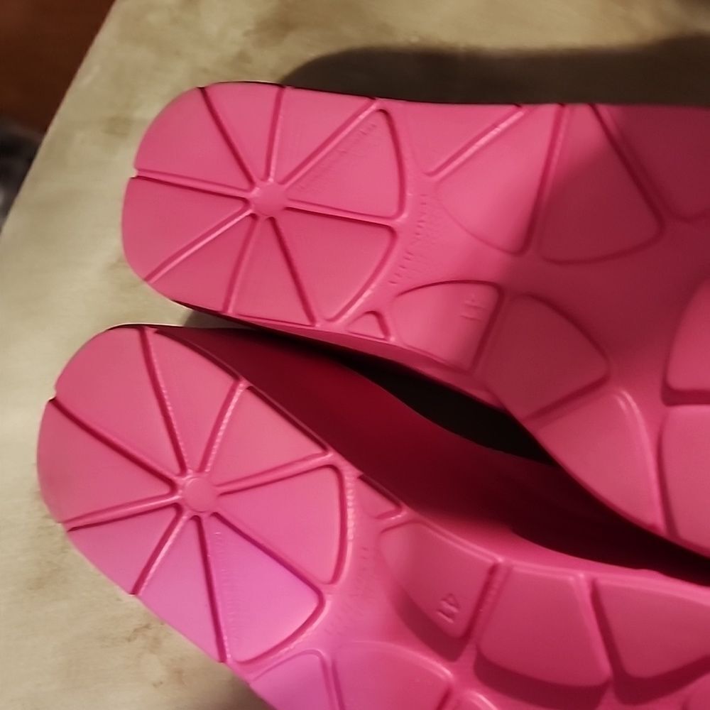 LEMON JELLY Women's Pink Platform Slide Sandals - Picture 3 of 5